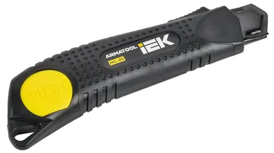 Нож строительный IEK ARMATOOL НС-25 SK2, лезвие 25 мм, полотно 126 мм
