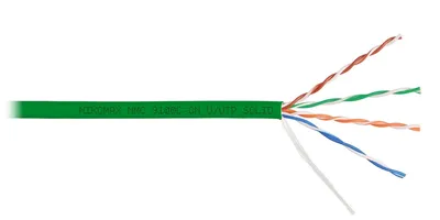 Кабель NIKOMAX NMC 9100C-GN, U/UTP Cat.5e, 305м, зеленый
