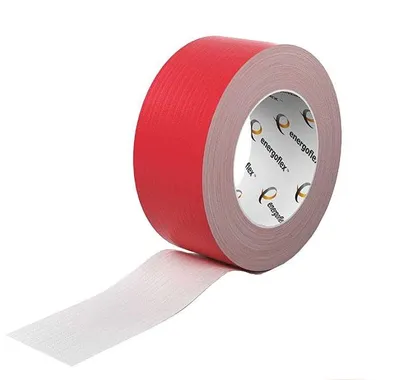 Лента армированная самоклеящаяся ROLS ISOMARKET Energopro EPRL04825ARSKRD, 48мм×25м, красная