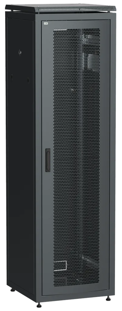 Шкаф ITK LINEA N LN05-38U66-P, 38U, 600×600 мм, перфорированная дверь