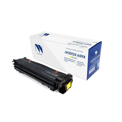 Тонер-картридж NV Print NV-W2012X-659X-Y, желтый, 29 000 стр., для HP Color LJ M856/M776