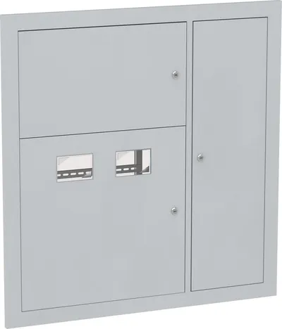Корпус металлический ИЭК ЩЭ-2-1 36 УХЛ3 IP31, MKM42-02-31, 2 квартиры