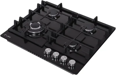 Газовая варочная поверхность Lex Hi-tech Gve 642 Bl Matt Edition черный