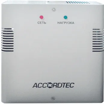 Блок бесперебойного питания AccordTec ББП-60, 12.6 В, 6 А, под АКБ 7 А·ч