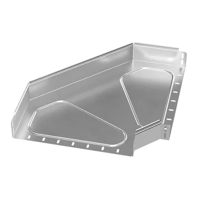 Угол Промрукав PR16.3507, гориз. 90°, INOX AISI 304, 400×80