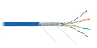 Кабель NIKOMAX NMC 4200C-BL, F/UTP Cat.5e, 305м, синий