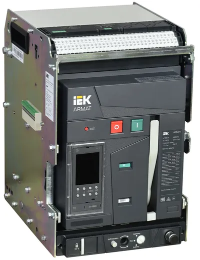 Автоматический выключатель воздушный IEK ARMAT AR-A2C TD10 3P W HR/VR, 1000 А, 55 кА, выдвижной
