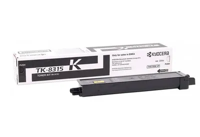 Тонерный картридж Kyocera TK-8315K (1T02MV0NL0), черный, 12000 страниц, для TASKalfa 2550ci