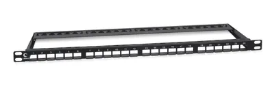 Патч-панель Cabeus PLBHD-24-0,5U, 19", 24 порта, 0,5U