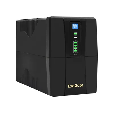 ИБП ExeGate Power Back BNB-800, линейно-интерактивный, 800 ВА/480 Вт, 2×Schuko