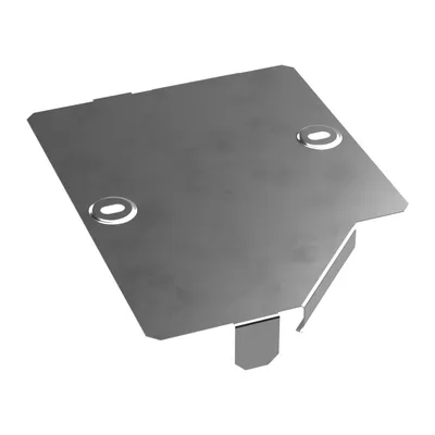 Крышка переходника Промрукав PR16.4298, INOX AISI 304, 200×150