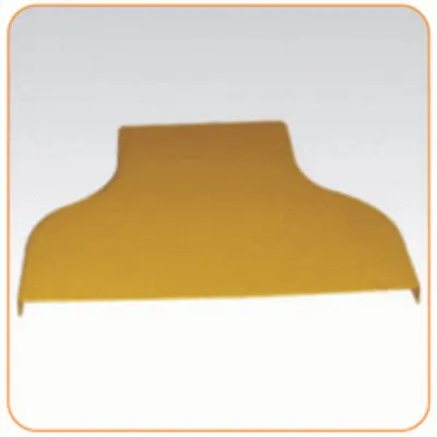 Крышка перехода Lanmaster LAN-OT240-RD120C, 120-240 мм, жёлтая