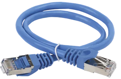 Патч-корд ITK PC03-C5EF-7M, кат.5E FTP, 7м, синий