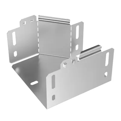 Переходник правый Промрукав PR16.5722, INOX AISI 304, 150×100×100