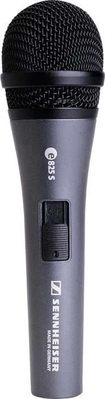 Микрофон Sennheiser e 825-S, динамический вокальный, кардиоида, 80–15000 Гц