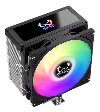 Кулер Scythe Kotetsu Mark 4 ARGB, 150 Вт, 120 мм, 4-pin PWM, высота 155 мм