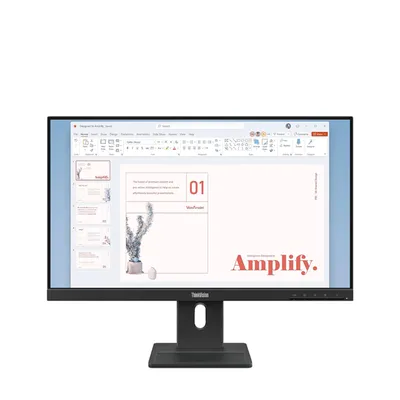 Монитор Lenovo 23.8" ThinkVision E24-40 черный IPS LED 16:9 HDMI M/M матовая HAS Piv 1300:1 250cd 178гр/178гр 1920x1080 100Hz VGA DP FHD 4.5кг