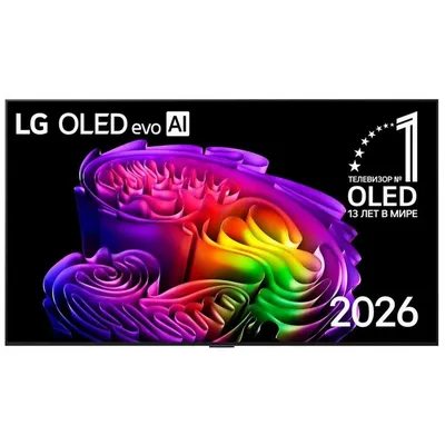 Телевизор LG OLED55G6RLA.ARUG, 55" OLED, Ultra HD, Smart TV, 120 Гц