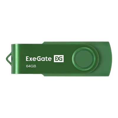 USB-флеш накопитель Exegate Jet EX302056RUS, 64 ГБ, USB 2.0, зелёный