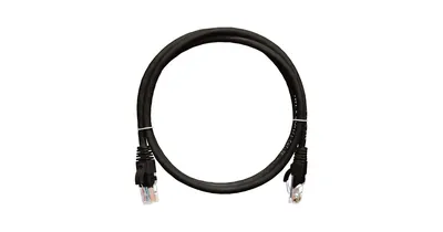 Патч-корд NIKOMAX NMC-PC4UD55B-030-C-BK, Cat.5e, U/UTP, 3м, черный