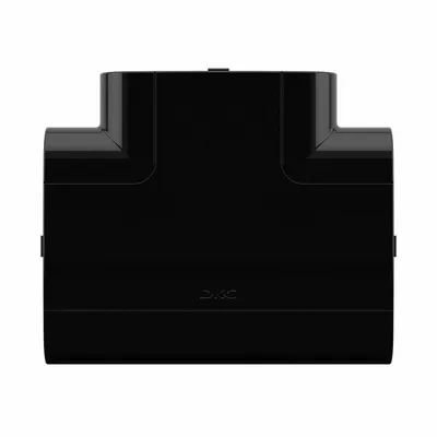 Тройник DKC 09506A, 90×50 мм, черный