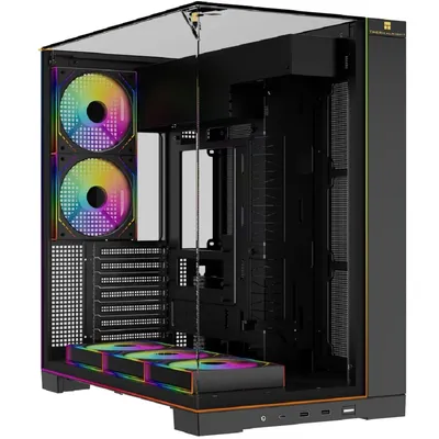 Корпус Thermalright TR-A70 ARGB FAN5-M, ATX, 5×120 мм ARGB PWM, USB Type-C, черный