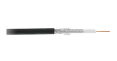 Кабель NETLAN EC-C2-32123B-BK-3, RG-6, 75 Ом, внешний, 305 м