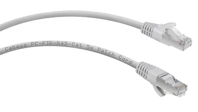 Патч-корд Cabeus PC-FTP-RJ45-Cat.5e-2m, F/UTP, Cat.5e, 2м