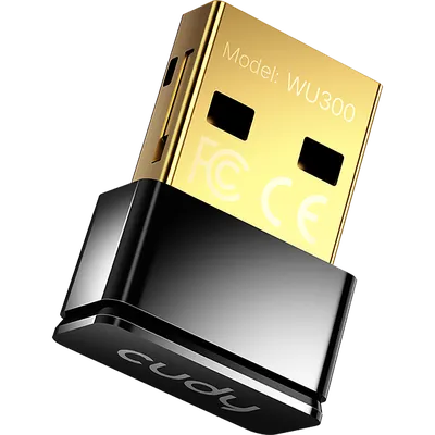 Адаптер Wi-Fi Cudy WU300, AX300, Wi-Fi 6, USB 2.0, Nano