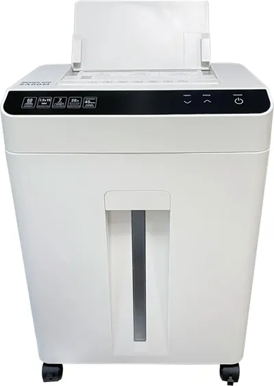Шредер Office Kit SA60M OK1915SA60M, автоподача 60 листов, P-5, 1.9×15 мм, 20 л
