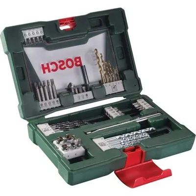 Набор бит и свёрл Bosch V-Line, 48 предметов, 1/4", кейс