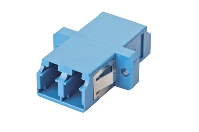 Адаптер оптический Eurolan 36A-S2-2L-02BU, LC/UPC Duplex, OS2, синий