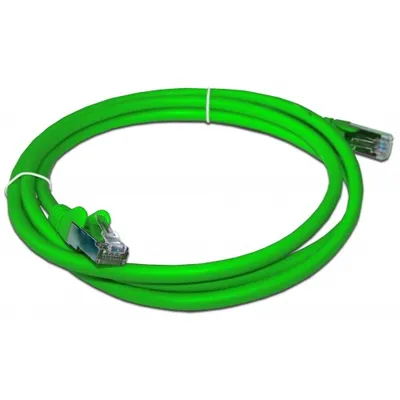 Патч-корд Lanmaster LAN-PC45/S6A-2.0-GN, кат.6A FTP, 2 м, LSZH, зелёный