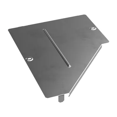 Крышка переходника Промрукав PR16.4303, INOX AISI 304, 400×200