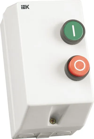 Контактор ИЭК КМИ-11860 KKM16-018-380-00, 18 А, 380 В AC3, IP54, в оболочке