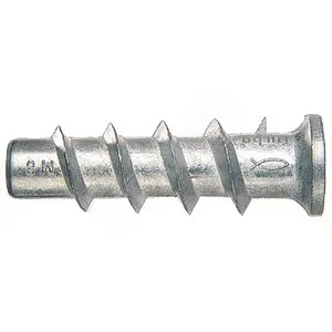 Дюбель для газобетона Fischer FTP M6, 8х50, нейлон, подвинт М6