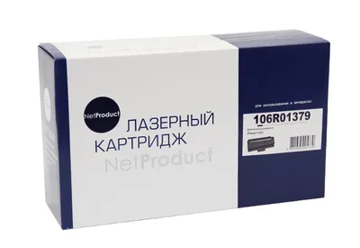 Картридж лазерный NetProduct N-106R01379, черный, 4000 стр.
