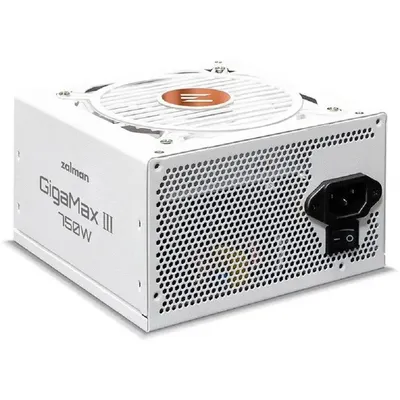 Блок питания Zalman ZM750-GV3 WH, 750 Вт, ATX12V v3.0, 80+ Bronze, APFC, 120 мм