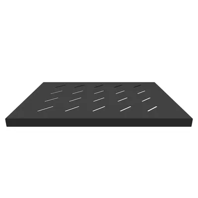 Полка SNR-SHELF-06035-20B, стационарная, для шкафов 600 мм, 20 кг, чёрная