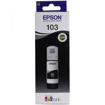 Чернила EPSON 103 C13T00S14A, чёрные, 65 мл, для EcoTank