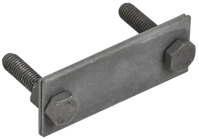 Зажим соединительный IEK ZCC64-13-1-50, продольный, полоса-полоса, 50 мм