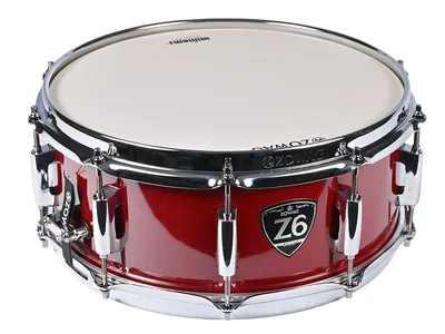 Малый барабан ZOWAG Z6-SS1455-V25 CHR, 14×5,5, Cherry Red