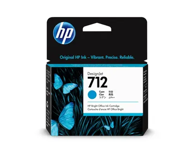 Картридж HP 712 3ED67A, голубой, 29 мл, для DesignJet