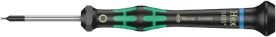 Отвертка шестигранная WERA 2054 Hex-Plus Kraftform Micro WE-345284, HEX 0.028", 40 мм