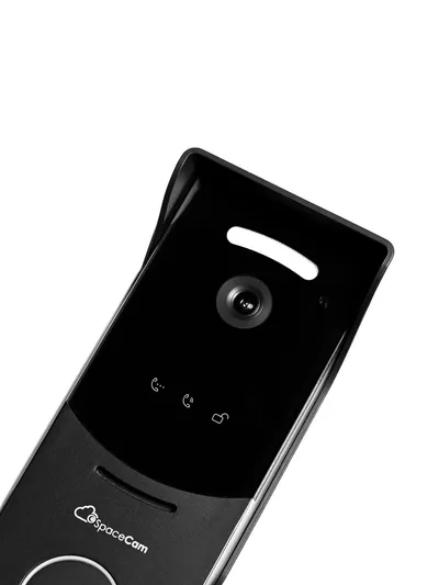 Станция вызова SpaceCam SC-INT-D100-1-MSB, 1 абонент, 2 МП WDR, IP65, PoE