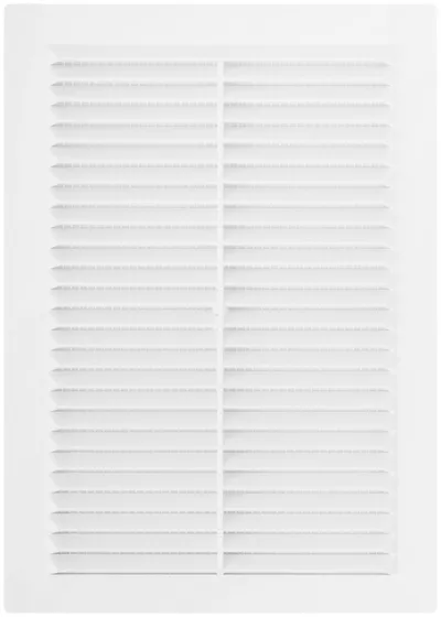 Решетка вентиляционная FIT 75041, пластиковая, 170×240 мм, с сеткой