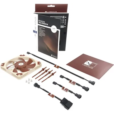 Вентилятор Noctua NF-A12x15 FLX, 120x120x15 мм, 3-pin, 1850 об/мин, 23,9 дБ