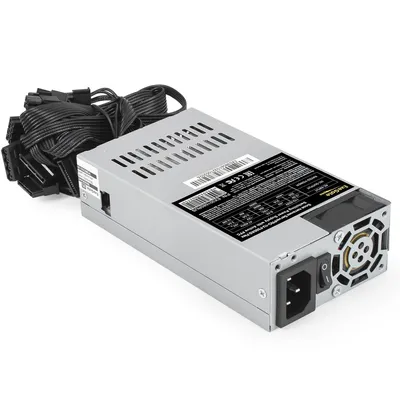 Exegate EX301585RUS Серверный БП 500W ExeGate ServerPRO-1U-F500AS (Flex ATX, APFC, КПД 82% (80 PLUS), 4cm fan, 24pin, (4+4)pin, PCI-E, 3xSATA, 2xIDE)