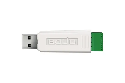 Преобразователь интерфейсов Болид USB-RS232, USB в RS-232, гальваническая изоляция