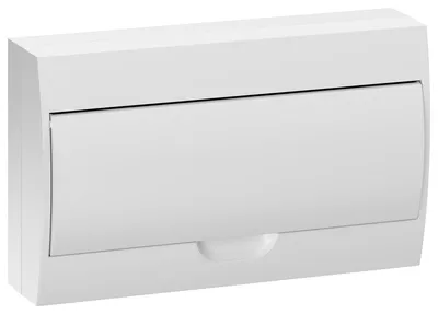 Корпус щита IEK ЩРН-П-18, 18 модулей DIN, 1 ряд, IP41, навесной, пластик